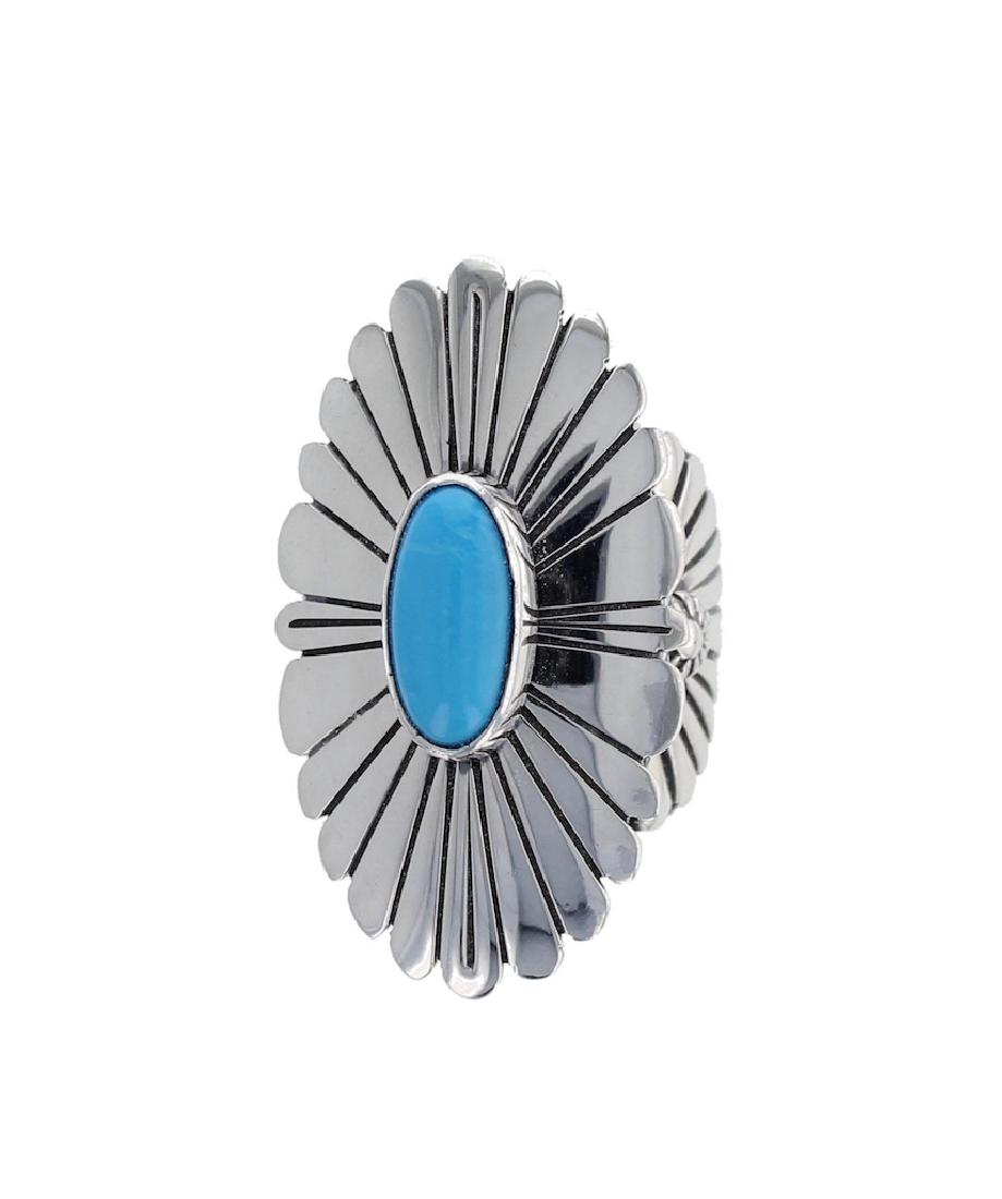 Sterling Silver Genuine Sleeping Beauty Turquoise (1 of 3)