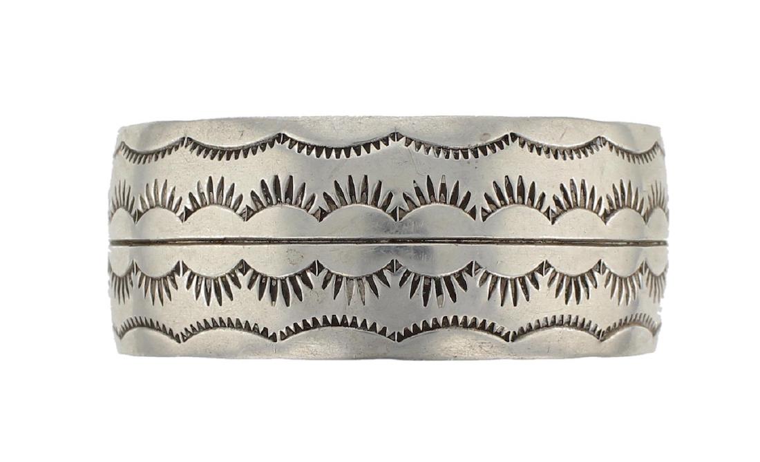 Sterling Silver Vintage Bracelet Navajo Native American (1 of 1)
