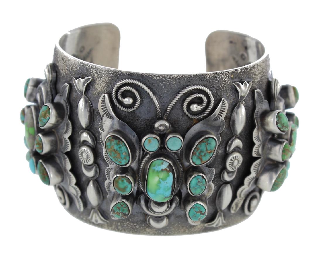 Sterling Silver Genuine Carico Lake Turquoise (1 of 3)