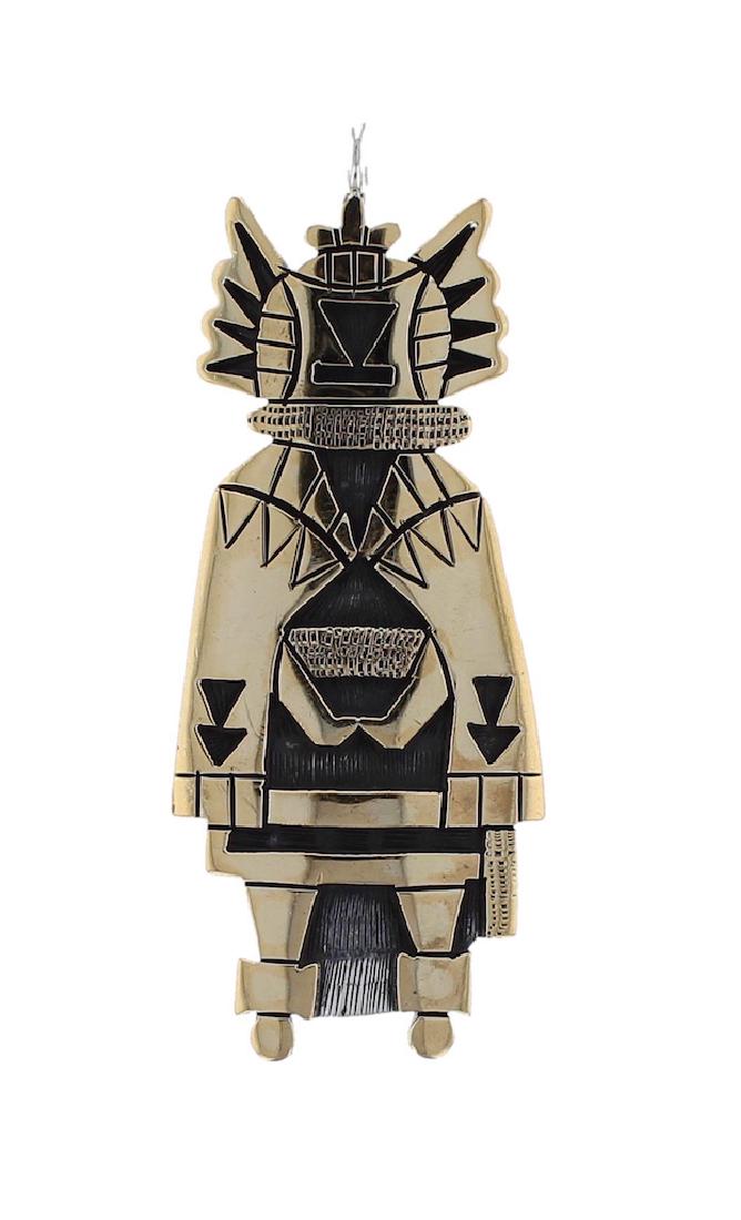 Sterling Silver & 14K Gold Masterpiece Pendant Hopi (1 of 2)