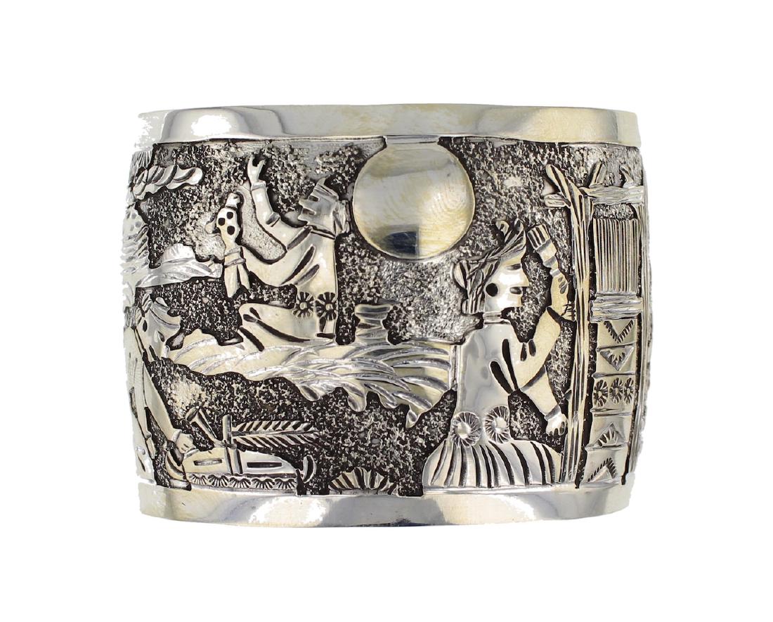 Sterling Silver Story Teller Masterpiece Bracelet (1 of 1)