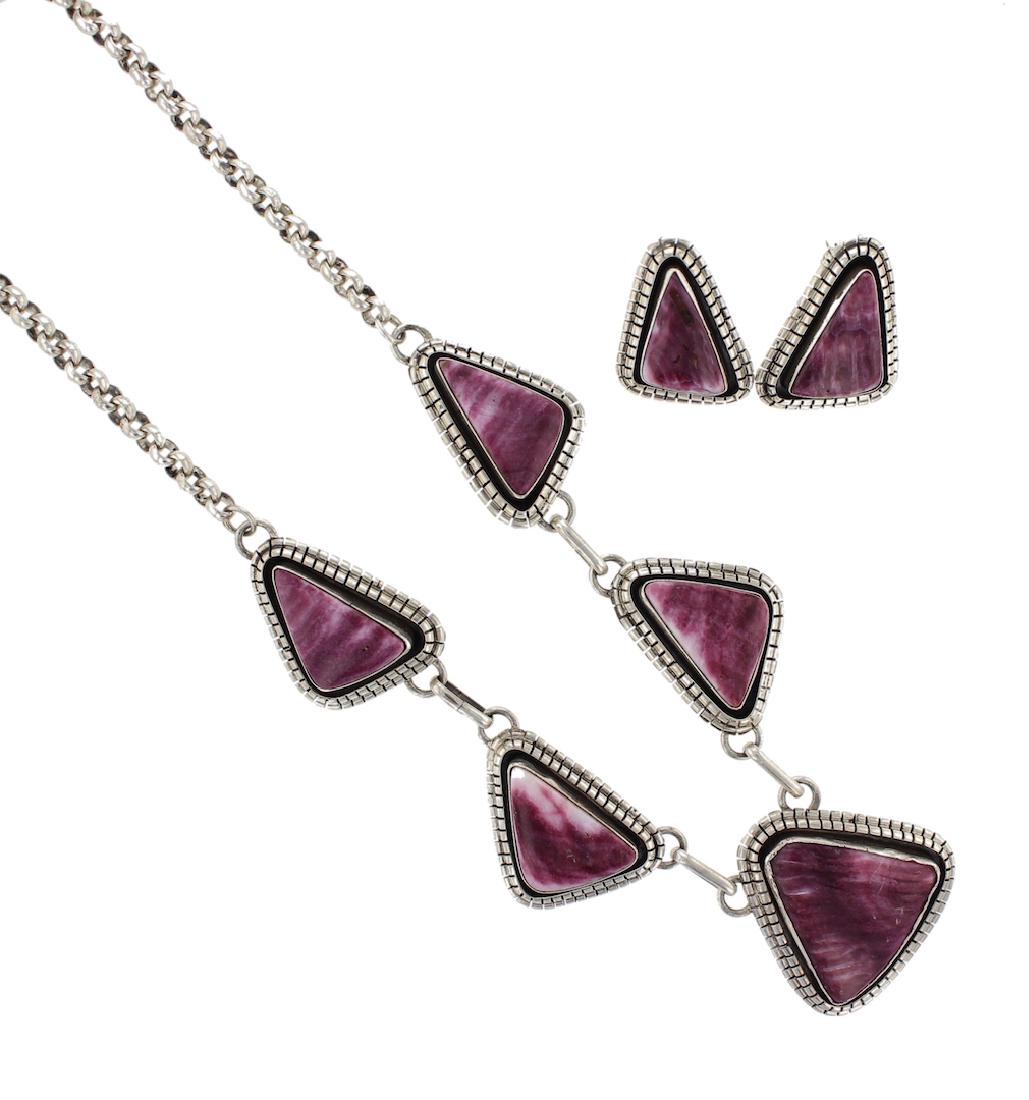 Sterling Silver Genuine Spiny Oyster Necklace & (1 of 2)