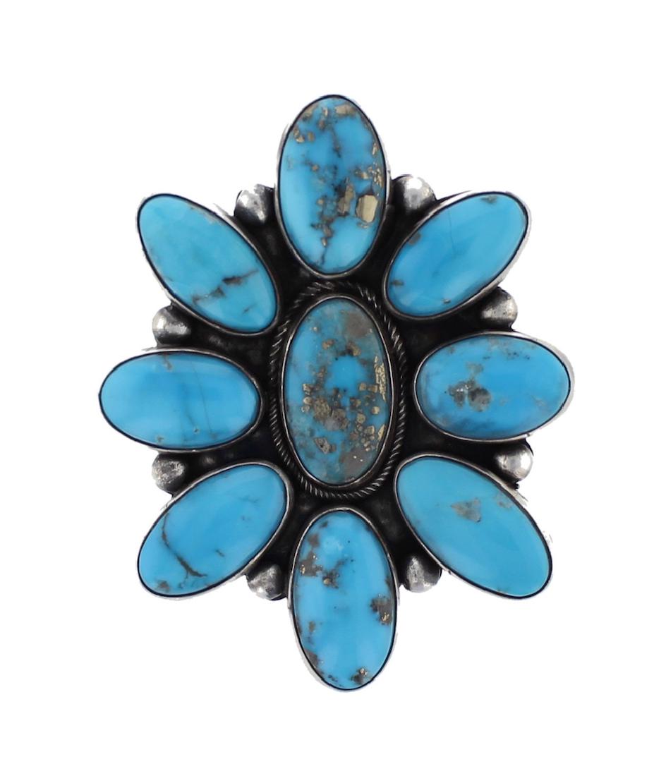 Sterling Silver Genuine Turquoise Masterpiece (1 of 2)