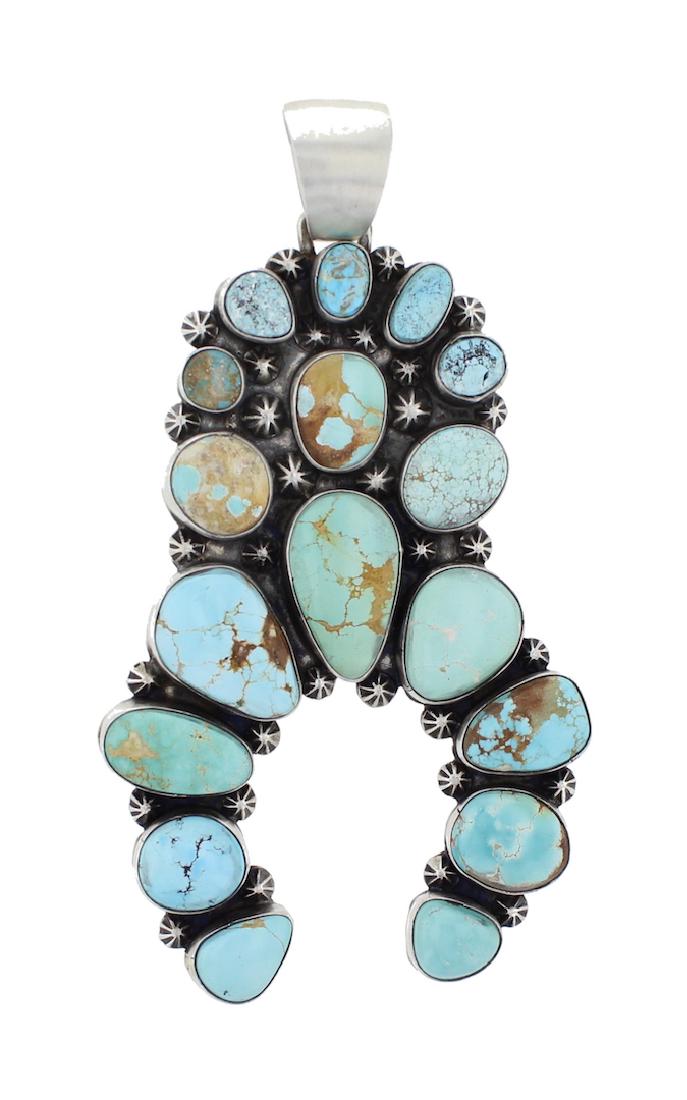 Sterling Silver Genuine Turquoise Masterpiece (1 of 2)