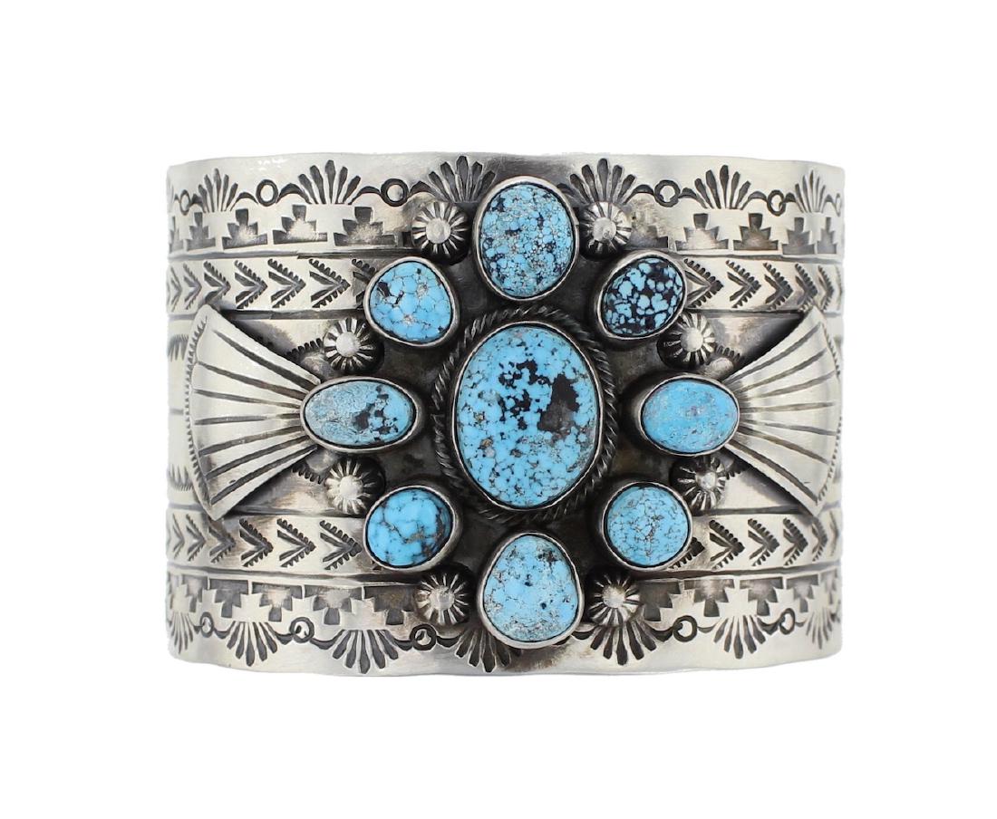 Sterling Silver Genuine Turquoise Masterpiece (1 of 2)