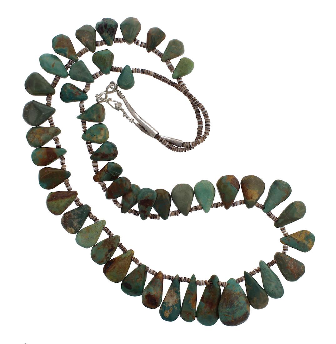 Sterling Silver Genuine Turquoise Hieshi Vintage Old (1 of 1)