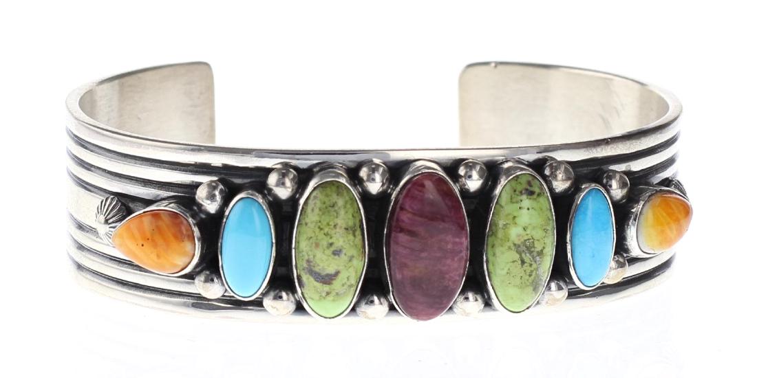 Sterling Silver Genuine Multi Stone Contemporary (1 of 2)