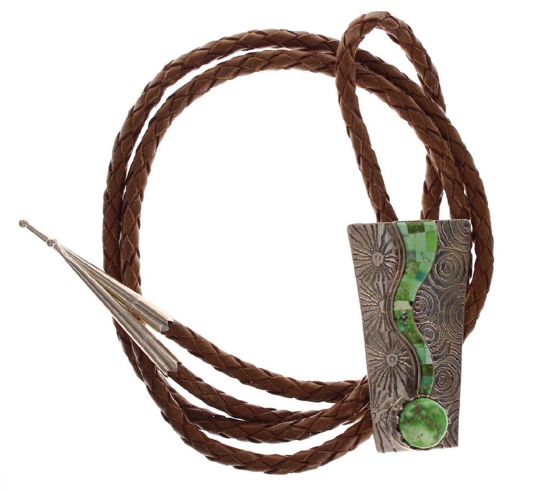 Sterling Silver Genuine Carico Lake Turquoise Cobble (1 of 2)