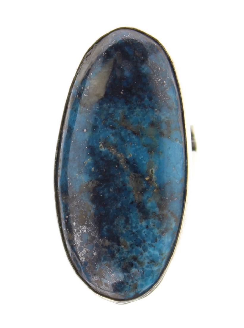 Sterling Silver Genuine Turquoise Vintage Ring Navajo (1 of 3)