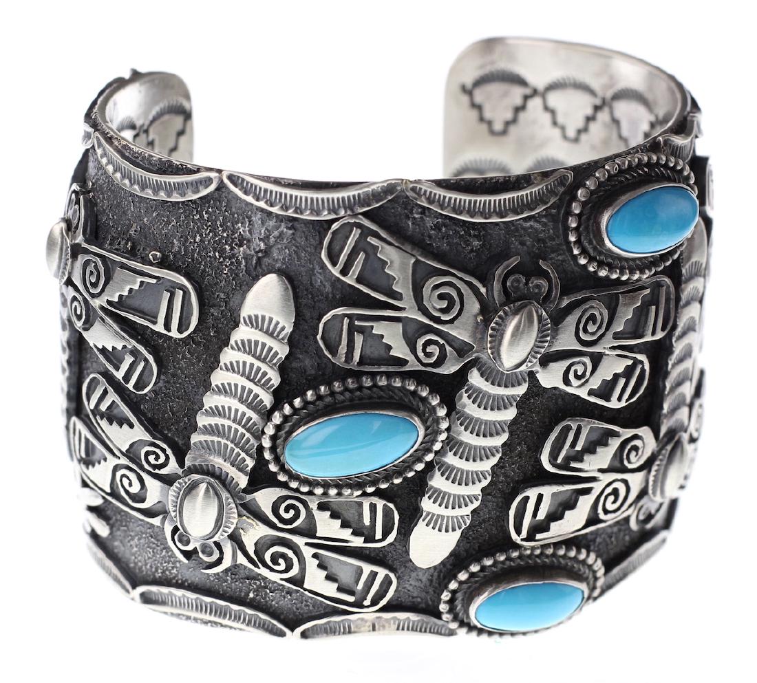 Sterling Silver Genuine Sleeping Beauty Turquoise (1 of 3)