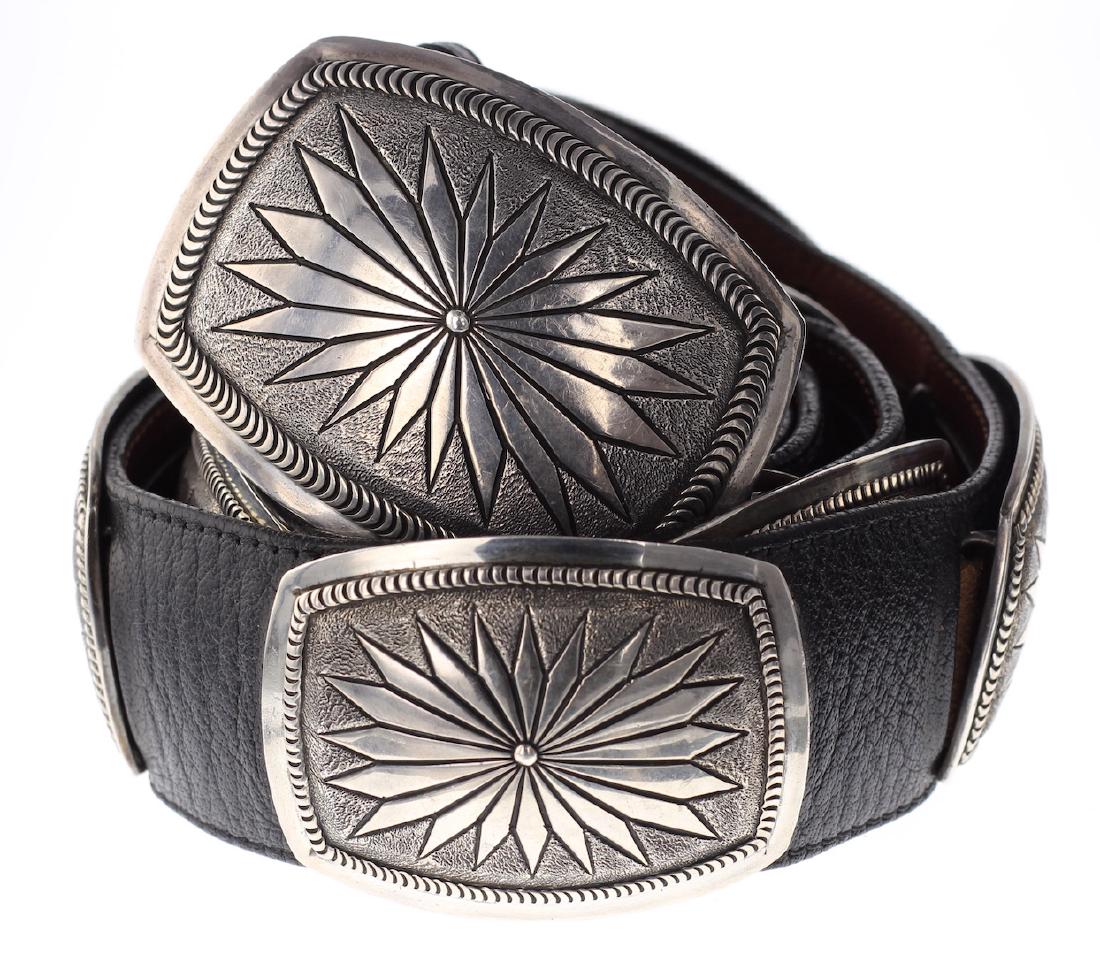 Sterling Silver Vintage Old Pawn Masterpiece Concho (1 of 3)