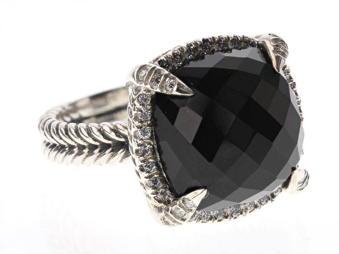 David Yurman Sterling Silver Vintage Chatelaine Diamond (1 of 2)