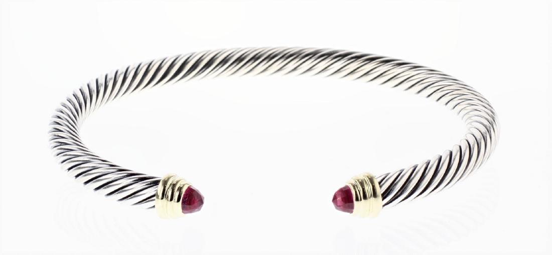 David Yurman Sterling Silver & 14K Gold Tourmaline (1 of 2)
