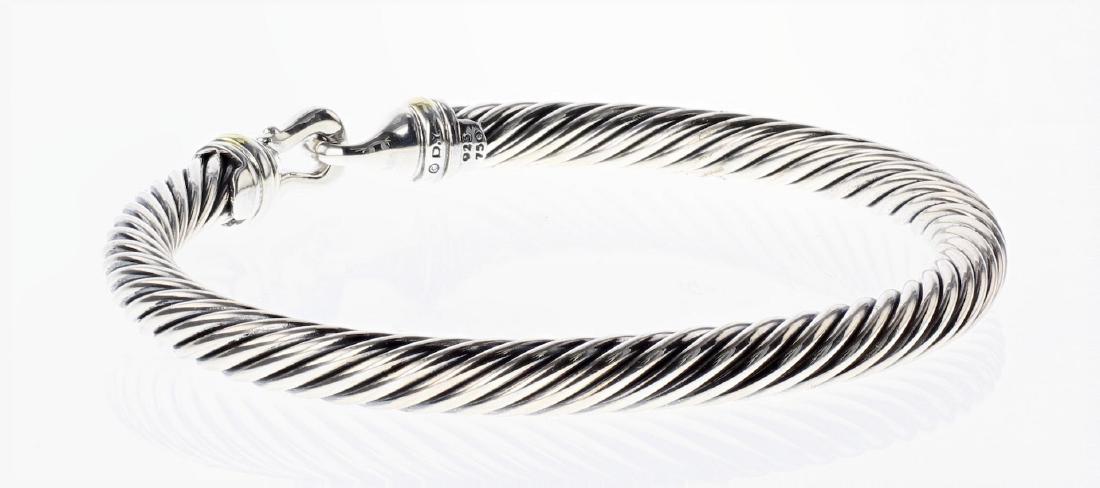 David Yurman Sterling Silver & 18K Gold Classic Cable (1 of 2)