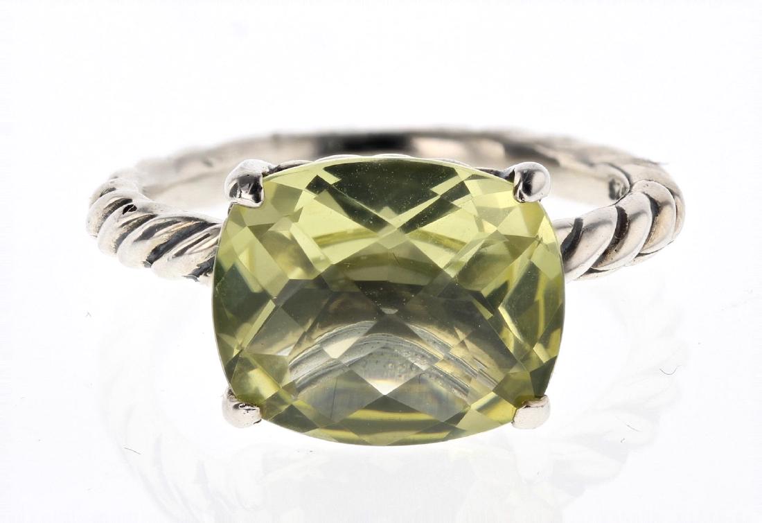 David Yurman Sterling Silver Lemon Citrine Color (1 of 2)