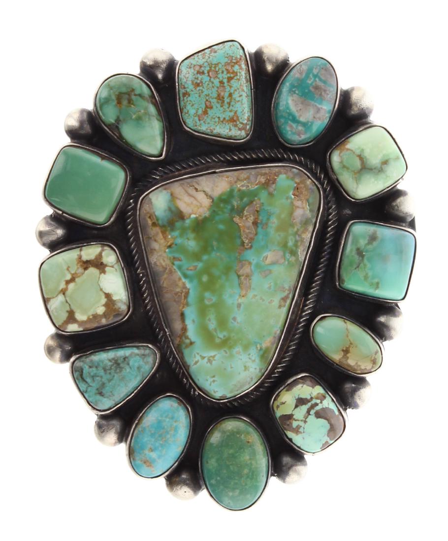 Sterling Silver Genuine Carico Lake & Kingman Turquoise (1 of 2)