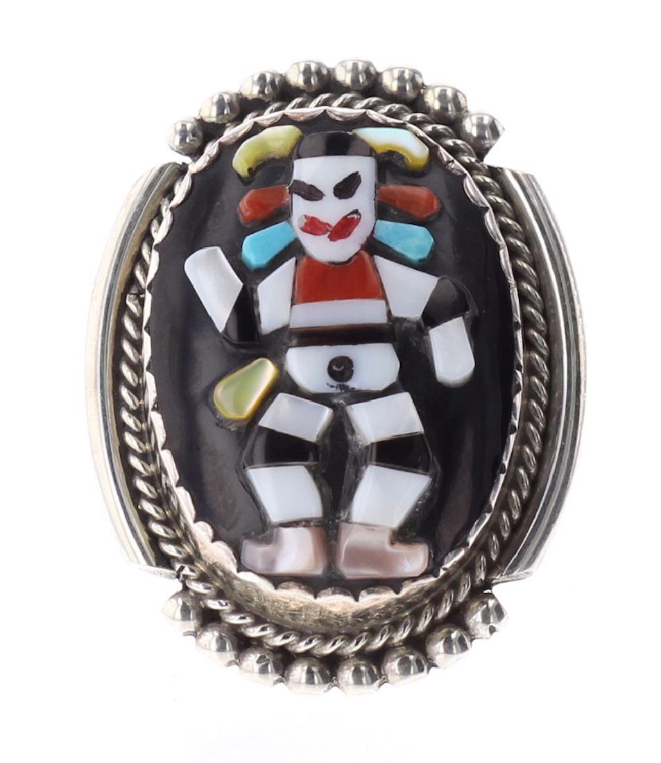 Vintage Stone Inlay Ring (1 of 2)