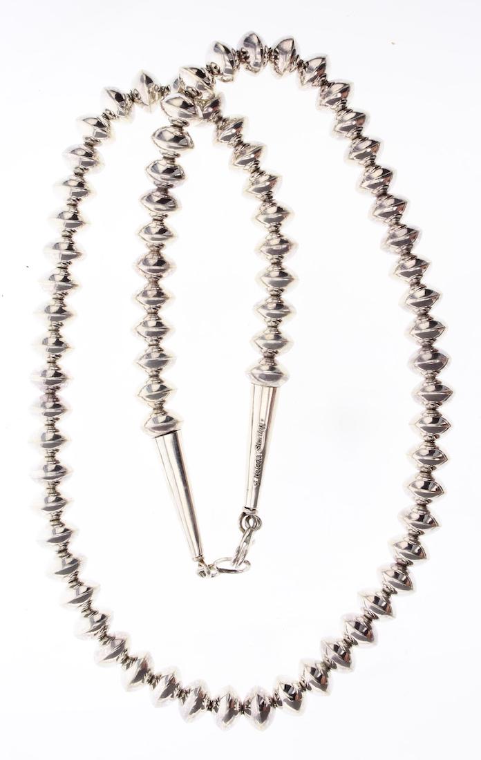 Contemporary Roundel Bench Beads Necklace (1 of 2)