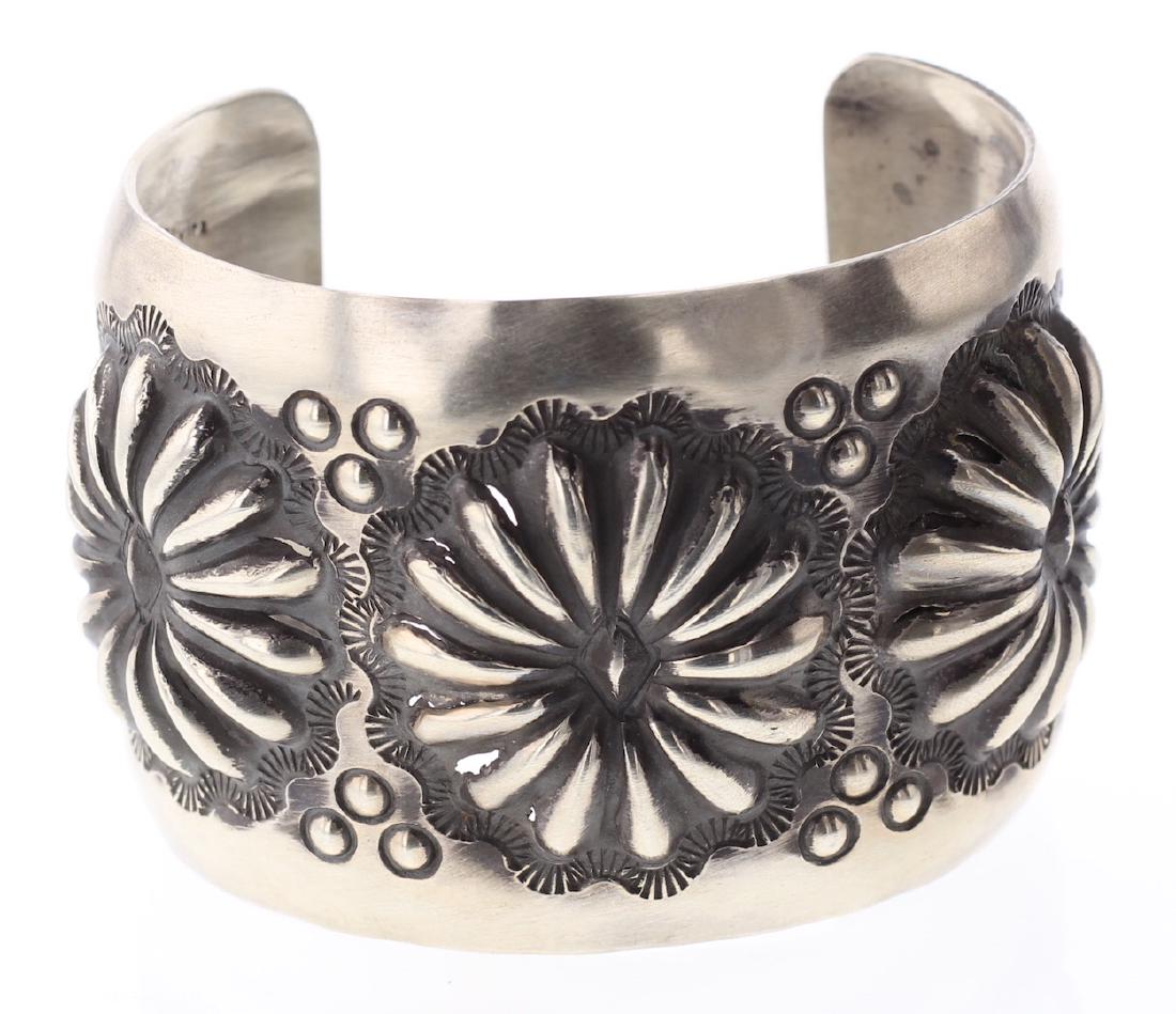 Elvira Bill Heavy Stamp Bracelet (1 of 4)