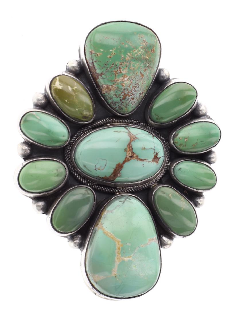 Royston Turquoise Contemporary  Ring (1 of 2)