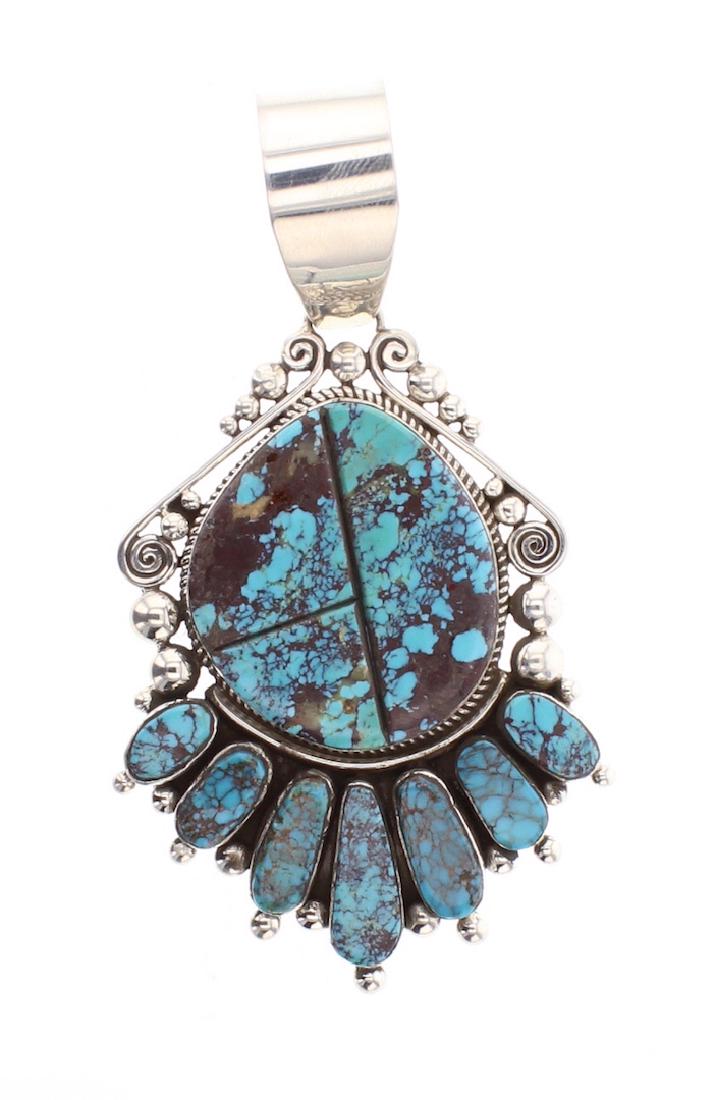 Vintage Turquoise Pendant (1 of 2)
