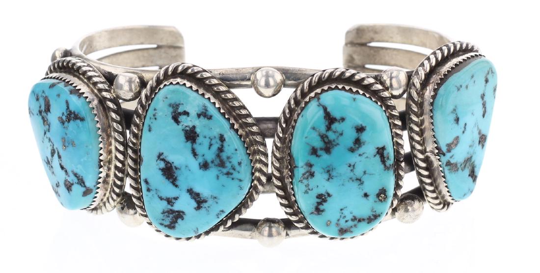 Vintage Turquoise Bracelet (1 of 3)