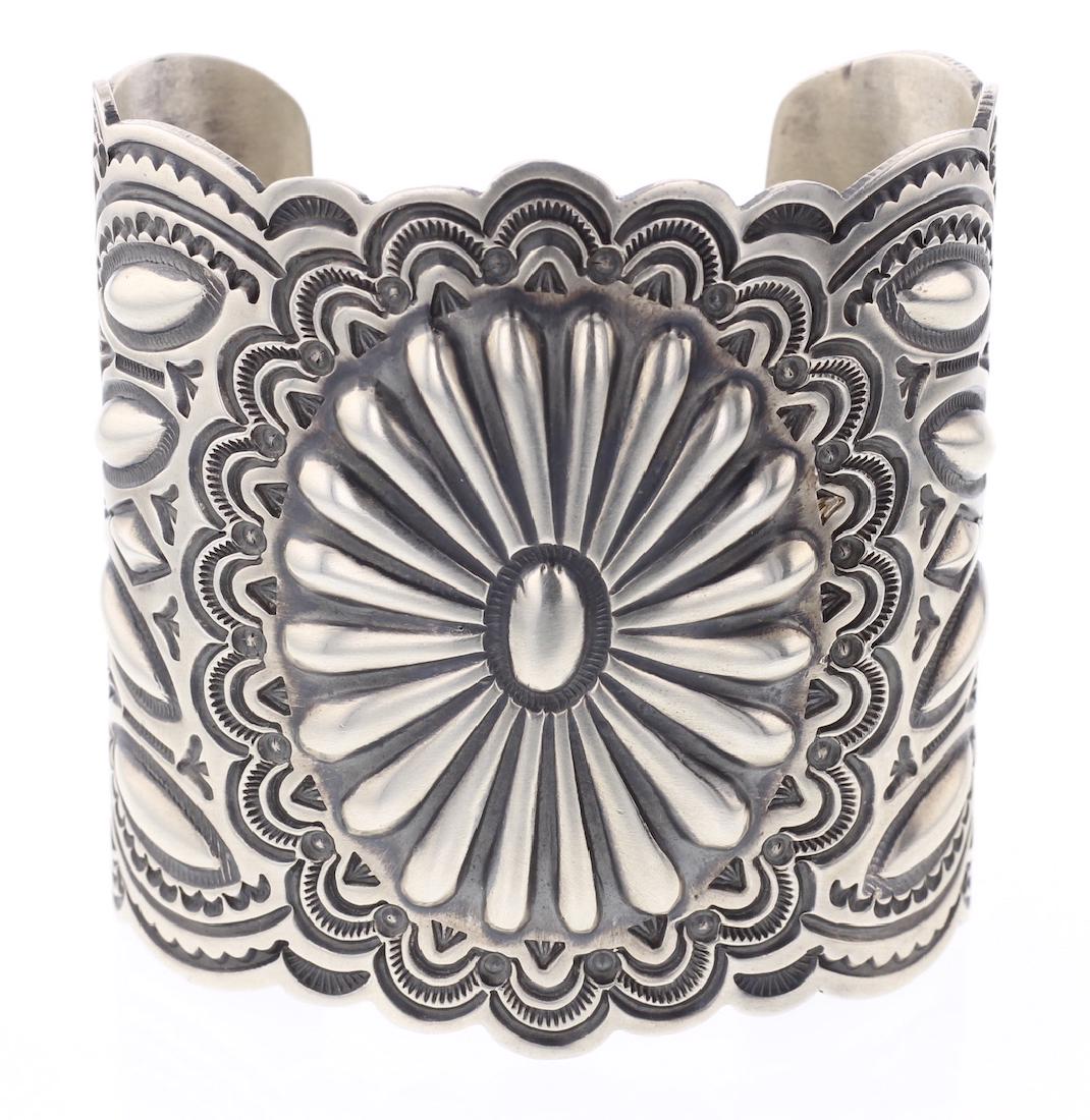 Arnold Blackgoat Masterpiece Heavy Stamp Bracelet (1 of 4)