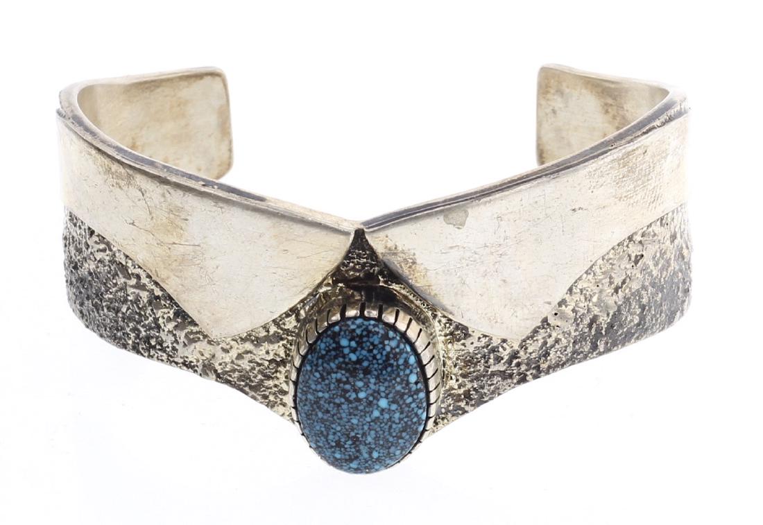 Ray Bennett Jr. Vintage Spider web Kingman Turquoise (1 of 3)