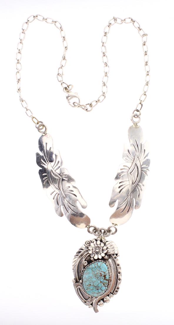 Jimmy Lee Contemporary Turquoise Necklace (1 of 2)