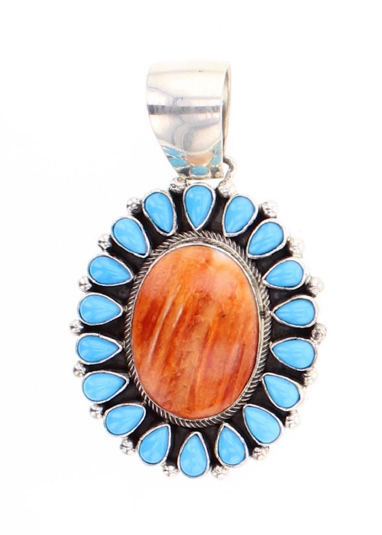 Betty Tom Contemporary Sleeping Beauty Turquoise & (1 of 2)