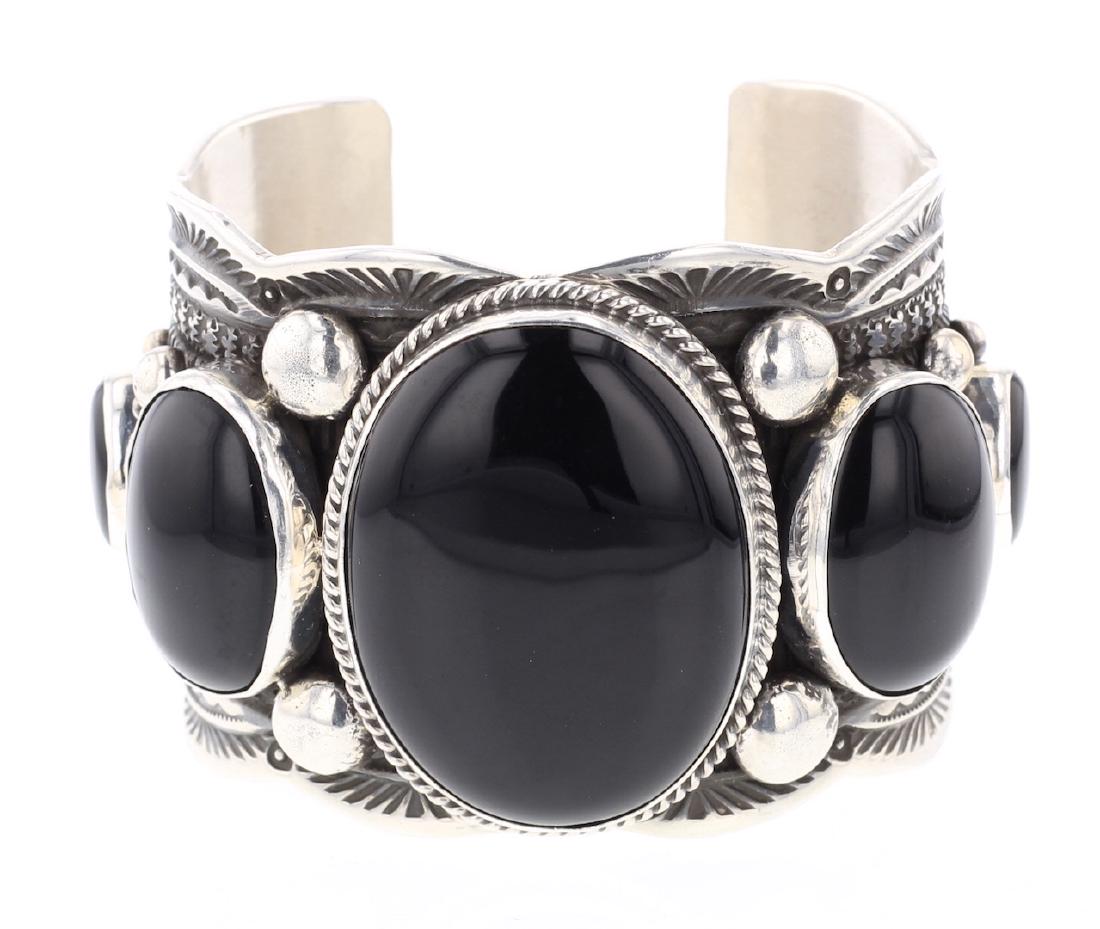 Guy Hoskie Black Onyx Large Bracelet (1 of 3)