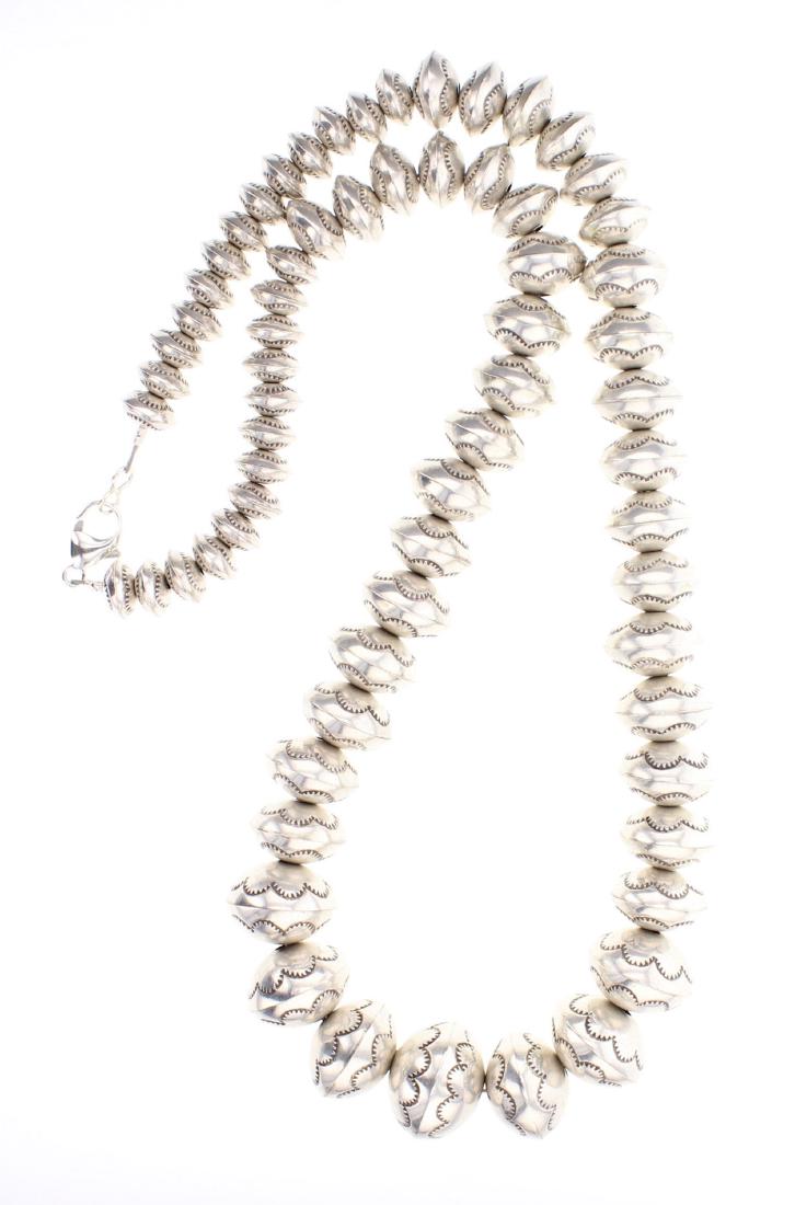 Roundel Graduated Beads Necklace (1 of 2)