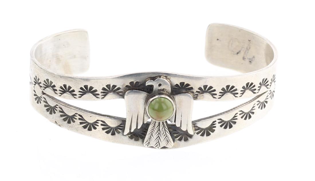 Harold Becenti Turquoise Cuff Bracelet (1 of 3)