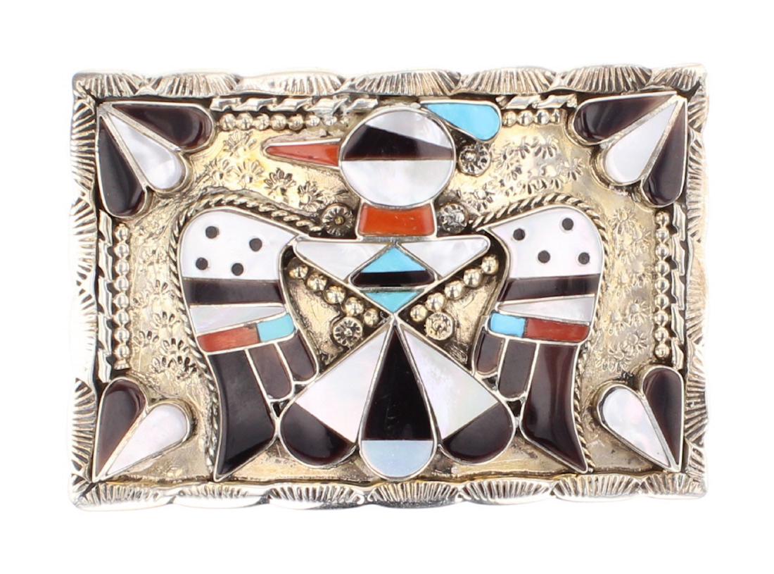 B Bobby & C Shack Genuine Multi Stone Vintage Inlay (1 of 2)