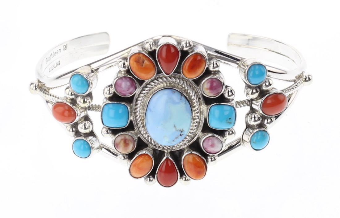 Kathleen Chavez  Multi Stone Contemporary Bracelet (1 of 3)