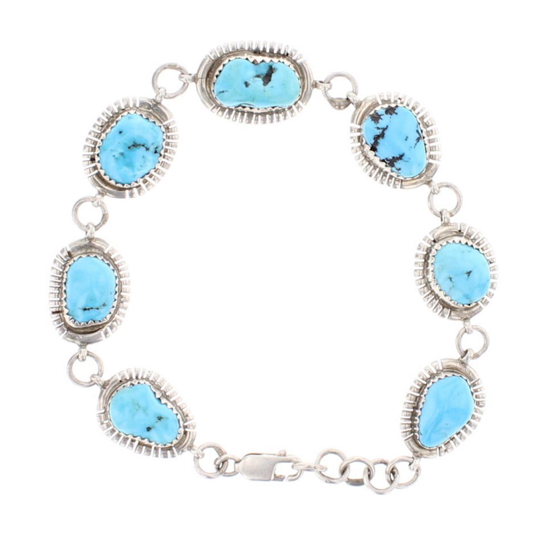 Turquoise Link Bracelet (1 of 2)