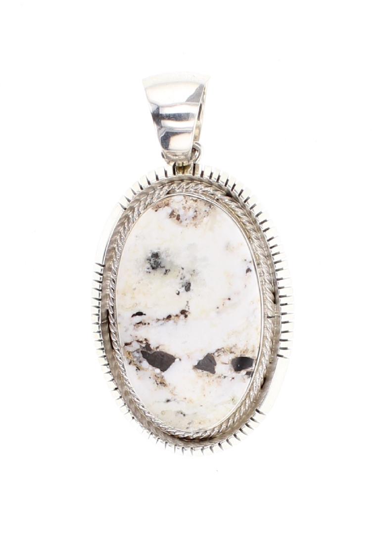 Gary Spencer Contemporary White Buffalo Pendant (1 of 2)