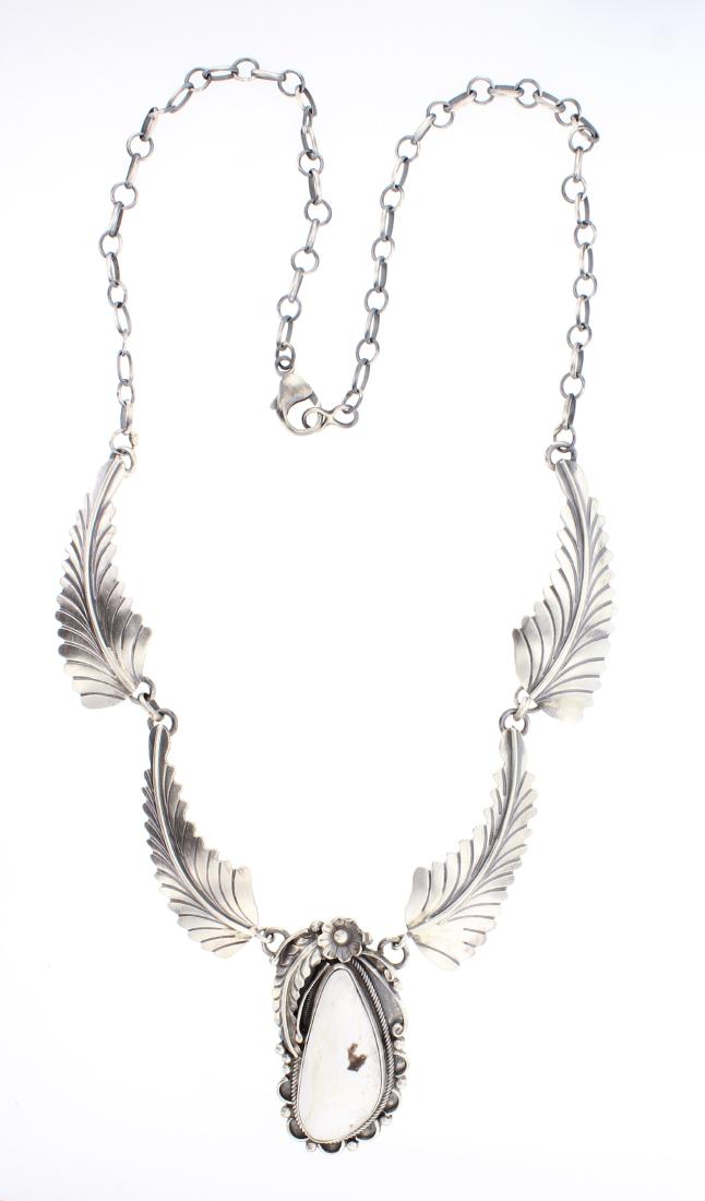 Frieda Martinez Contemporary White Buffalo Feather (1 of 2)