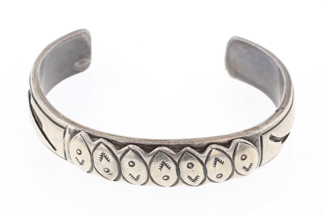 J. Henry Old Pawn Geometric Design Cuff Bracelet (1 of 3)