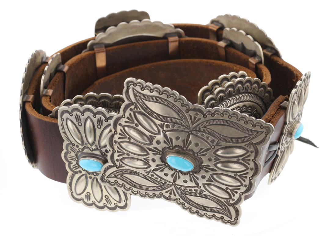 Henry Sam Vintage Sleeping Beauty Turquoise Heavy Stamp (1 of 2)