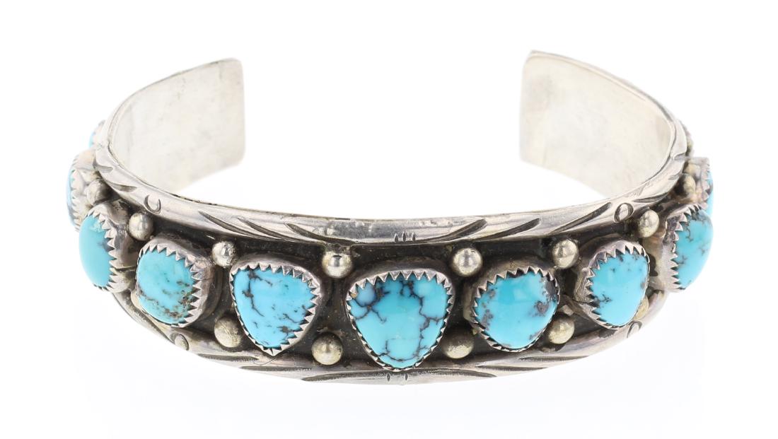 ENC Vintage Row Cuff Bracelet (1 of 3)