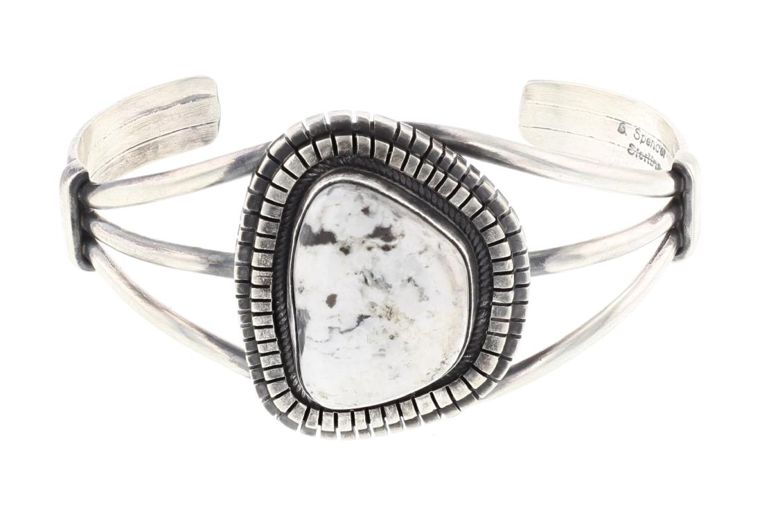 Esther Spencer Contemporary White Buffalo Cuff Bracelet (1 of 3)