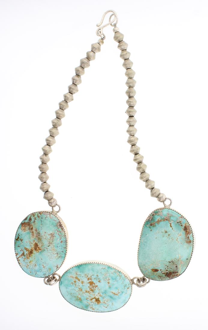 Gala Vintage Carrico Lake Turquoise Large Stone (1 of 2)