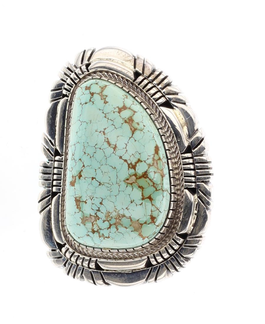 Esther Spencer Kingman Turquoise Ring (1 of 3)