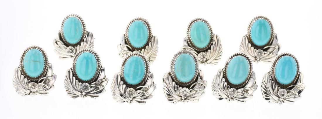 Garrison Boyd Flower Ring Lot of 10 (1 of 3)