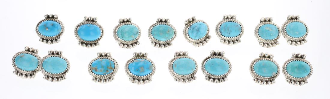 Garrison Boyd Turquoise Post Earrings (1 of 3)