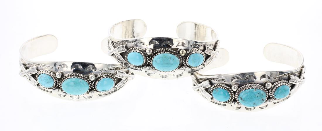 Garrison Boyd Turquoise Bracelet Lot of Three (1 of 3)