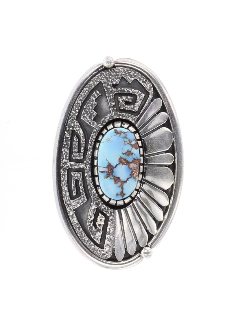 Marita Benally Golden Hill Turquoise Contemporary (1 of 3)