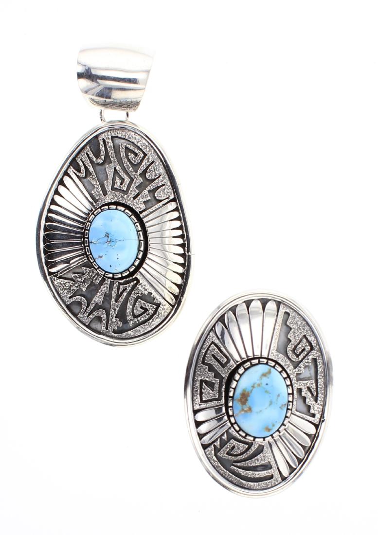 Marita Benally Golden Hill Turquoise Contemporary (1 of 3)