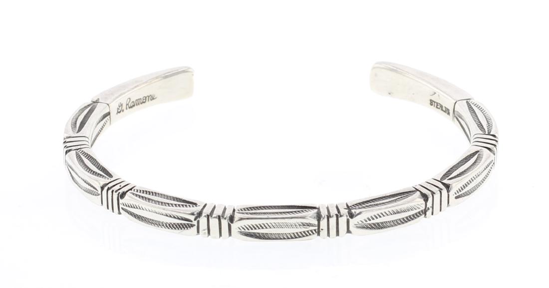 Ramone Heavy Stamp Square Bracelet (1 of 3)